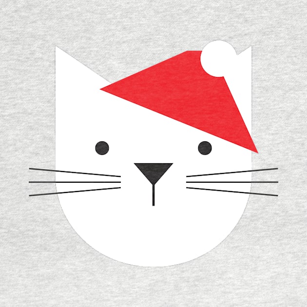 Santa Cat With Beard by ABKS